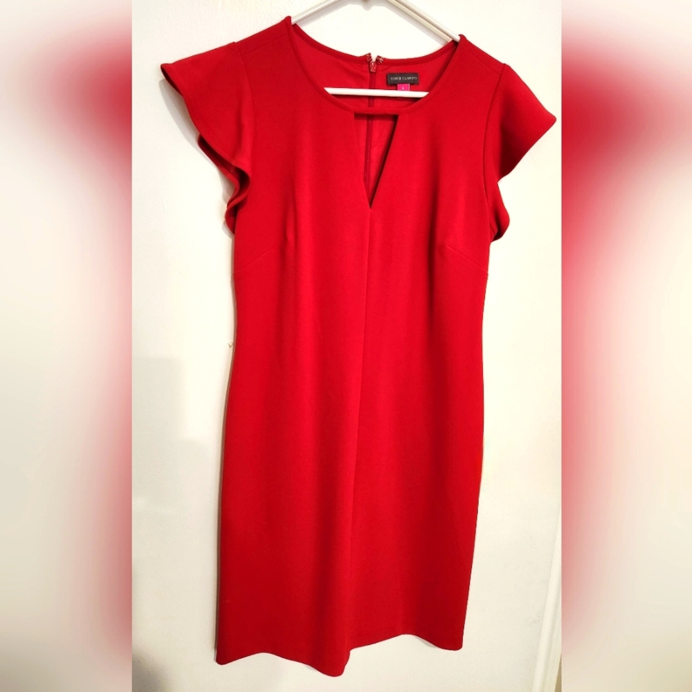 Vince Camuto red dress